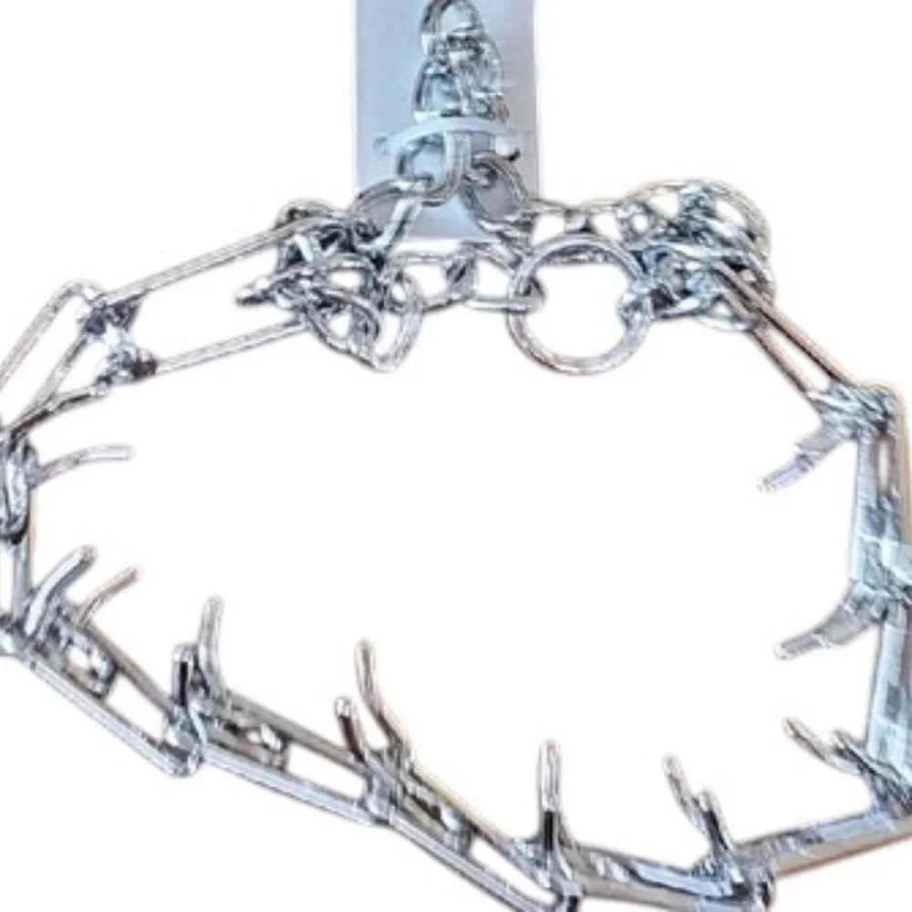 NWT Hittin' My Stride Short-term Training dog Collar Metal Prong 2XL - 3XL